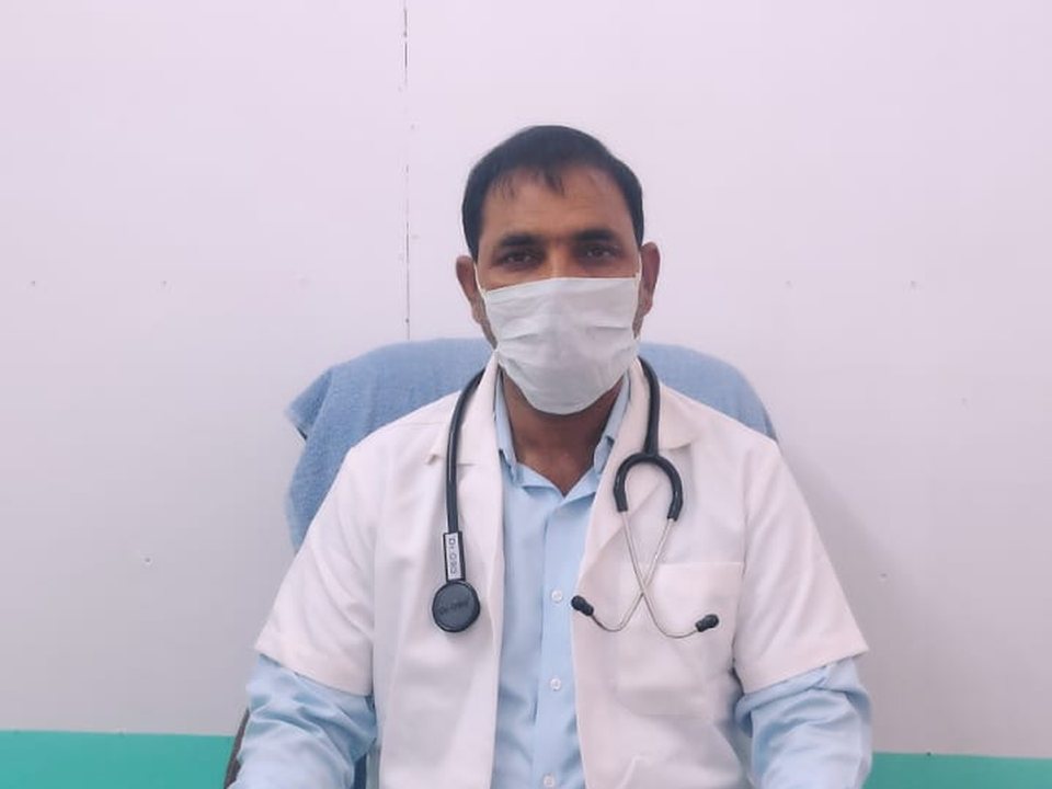Doctor's consultation chamber at Shahnaz Hospital